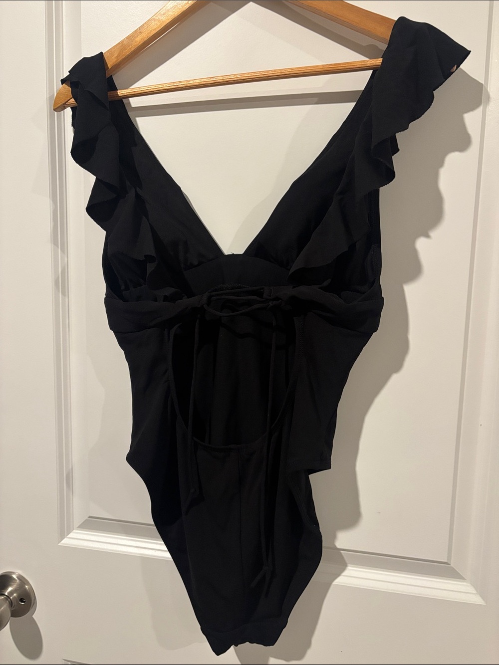 Lina Ruffle Plunge One Piece - Picture 5 of 7